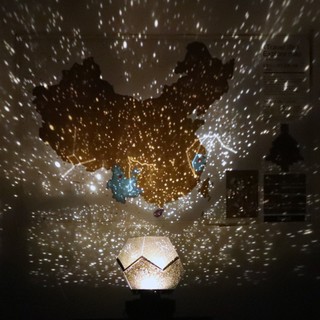 Romantic LED Starry Night Lamp 3D Star Projector Light For Bedroom Decor