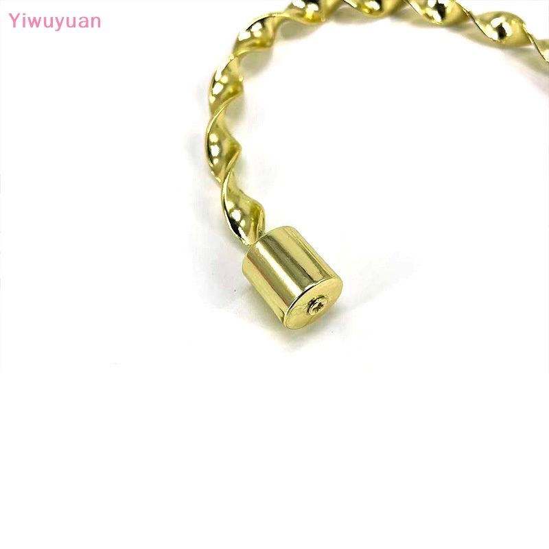 1 Tay Cầm Túi Xách Dây Bện Bằng Kim Loại DIY Mới