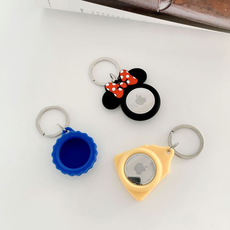 Vỏ Bọc Bảo Vệ  Airtags Nhiều Mẫu Hoạt Hình Bằng Silicon Chống Thất Lạc Thiết Kế Đáng Yêu Tiện Lợi - Jerry Shop