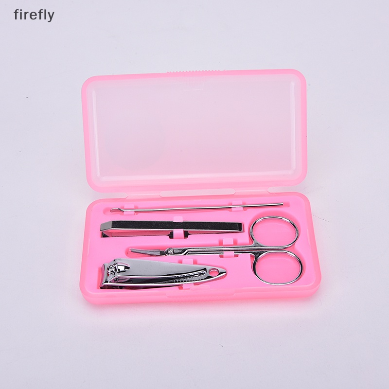 Bộ 4 Dụng Cụ Chăm Sóc Móng Chuyên Nghiệp Kèm Hộp Đựng Ốp