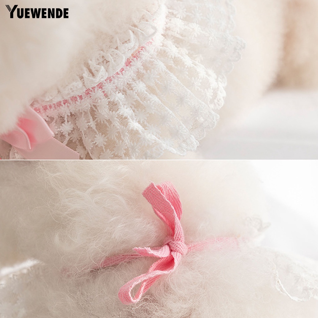 Vòng Cổ Thoáng Khí Đính Nơ Xinh Xắn Cho Thú Cưng