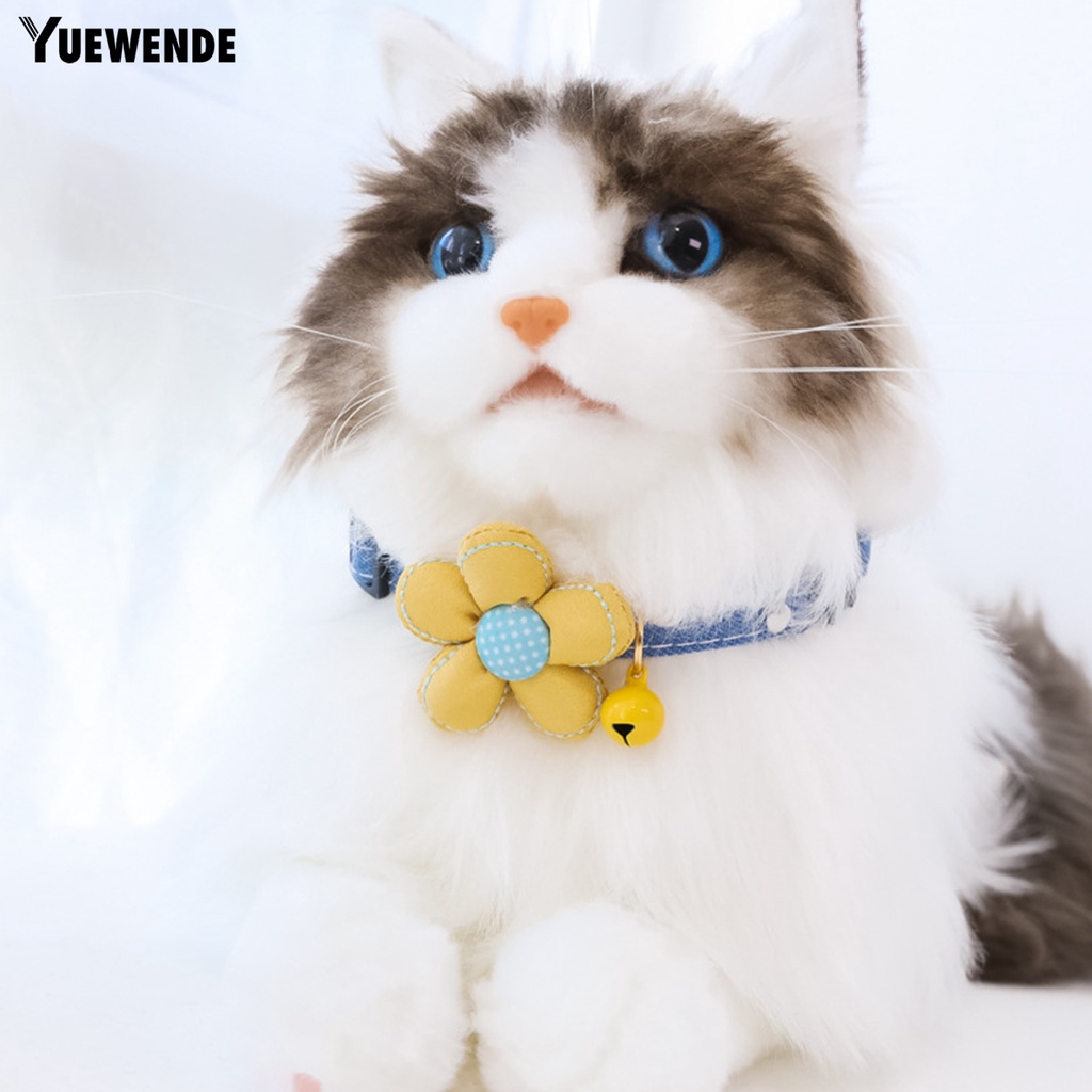 Vòng Cổ Hình Hoa Năm Cánh Có Thể Điều Chỉnh Cho Thú Cưng