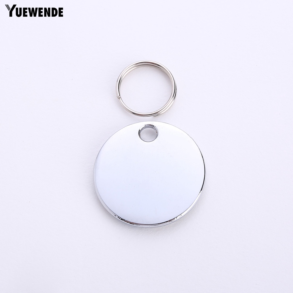 Thẻ ID Mini Bằng Kim Loại Chống Gỉ Trang Trí Cho Thú Cưng