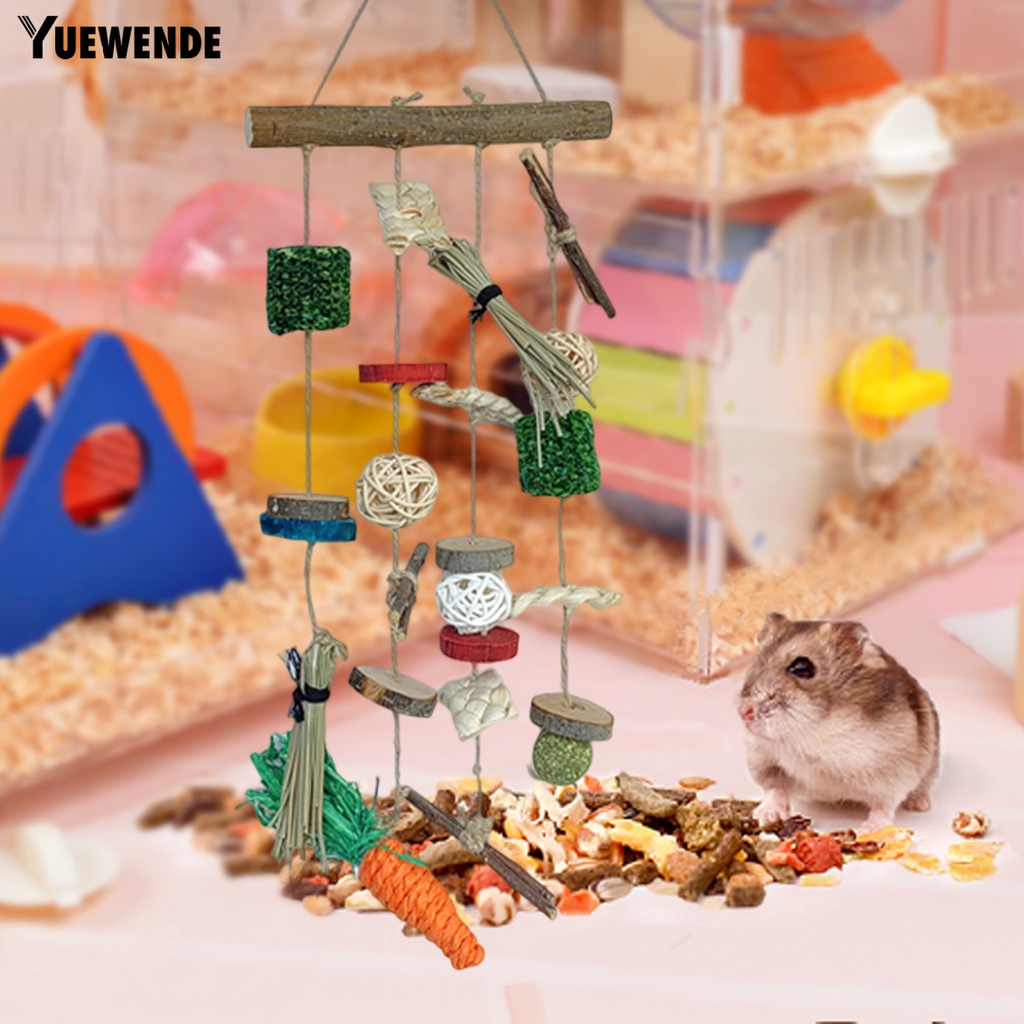 Yq.e Đồ Chơi Nhai Gặm Chống Trầy Xước Trọng Lượng Nhẹ Huấn Luyện Cho Thú Cưng Hamster