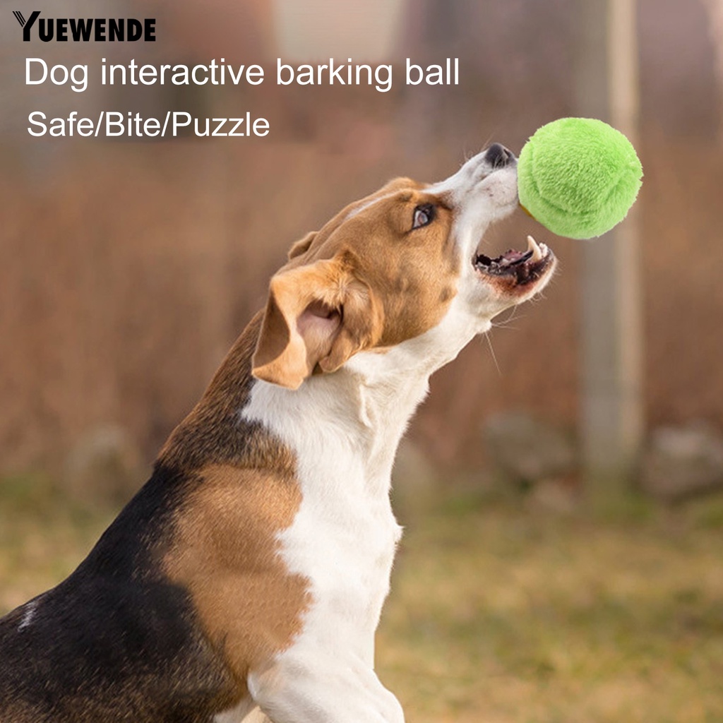 Bộ 1 Quả Bóng Đồ Chơi Điện Tử Chống Cắn Có Âm Thanh Thú Vị Cho Thú Cưng YQ.E