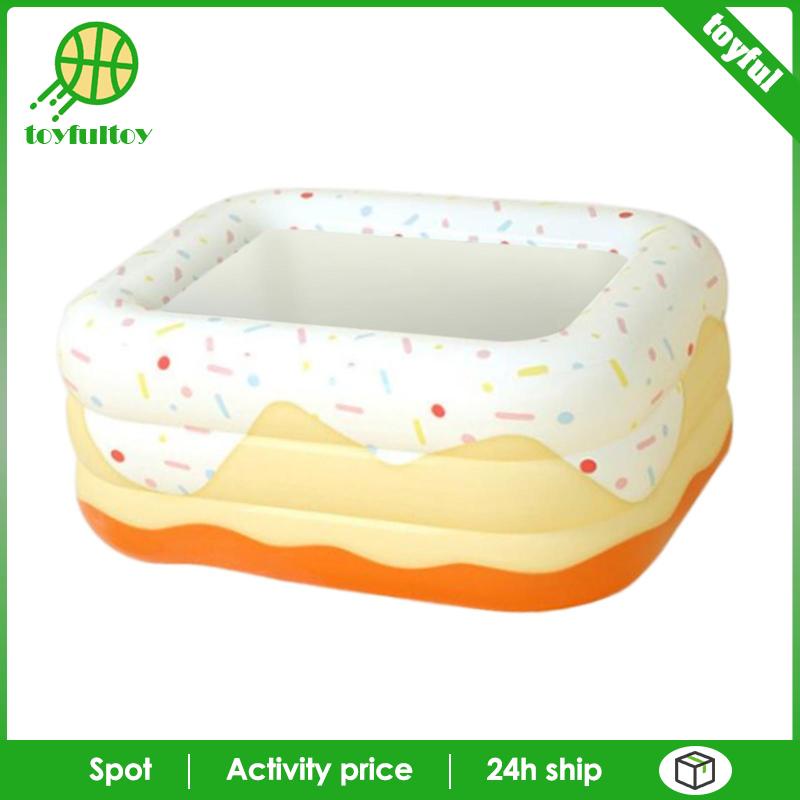 Bể bơi Bơm Hơi Bằng PVC Dày Dặn Tiện Dụng Cho Bé