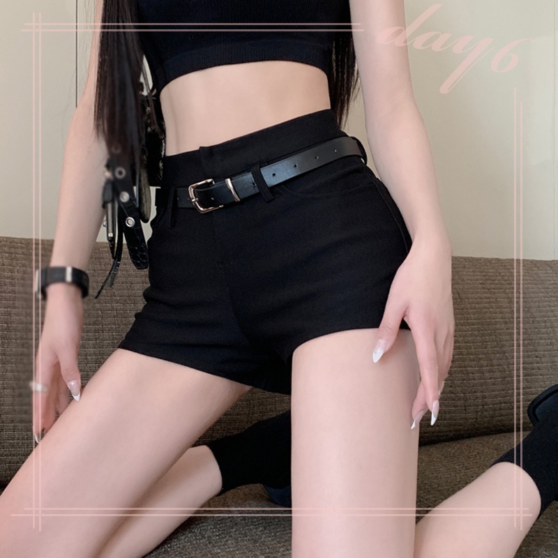 Quần Short Lưng Cao Ôm Dáng Gợi Cảm Cho Nữ