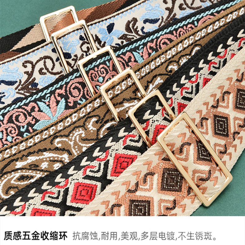 Dây Đeo Túi Xách Bằng Vải Canvas Bản Rộng Tùy Chỉnh Thay Thế Tiện Dụng