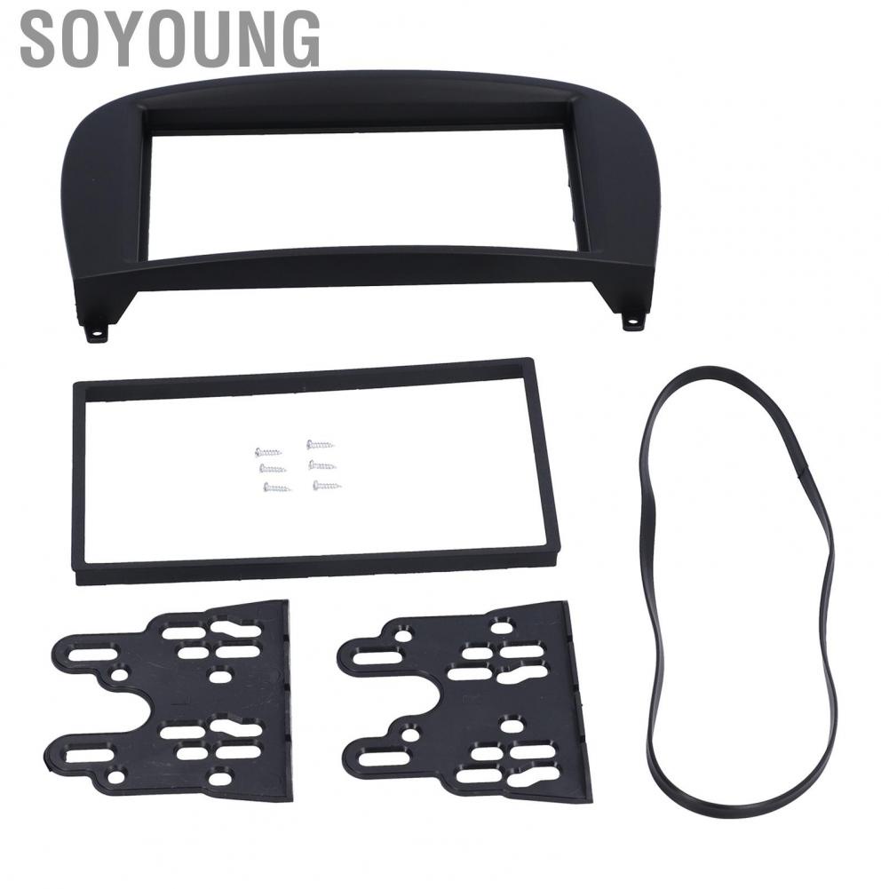 Soyoung Fascia Frame ABS Material  Black Sturdy for Replacement Mercedes-Benz SL-Class (R230) / G WAGON G5