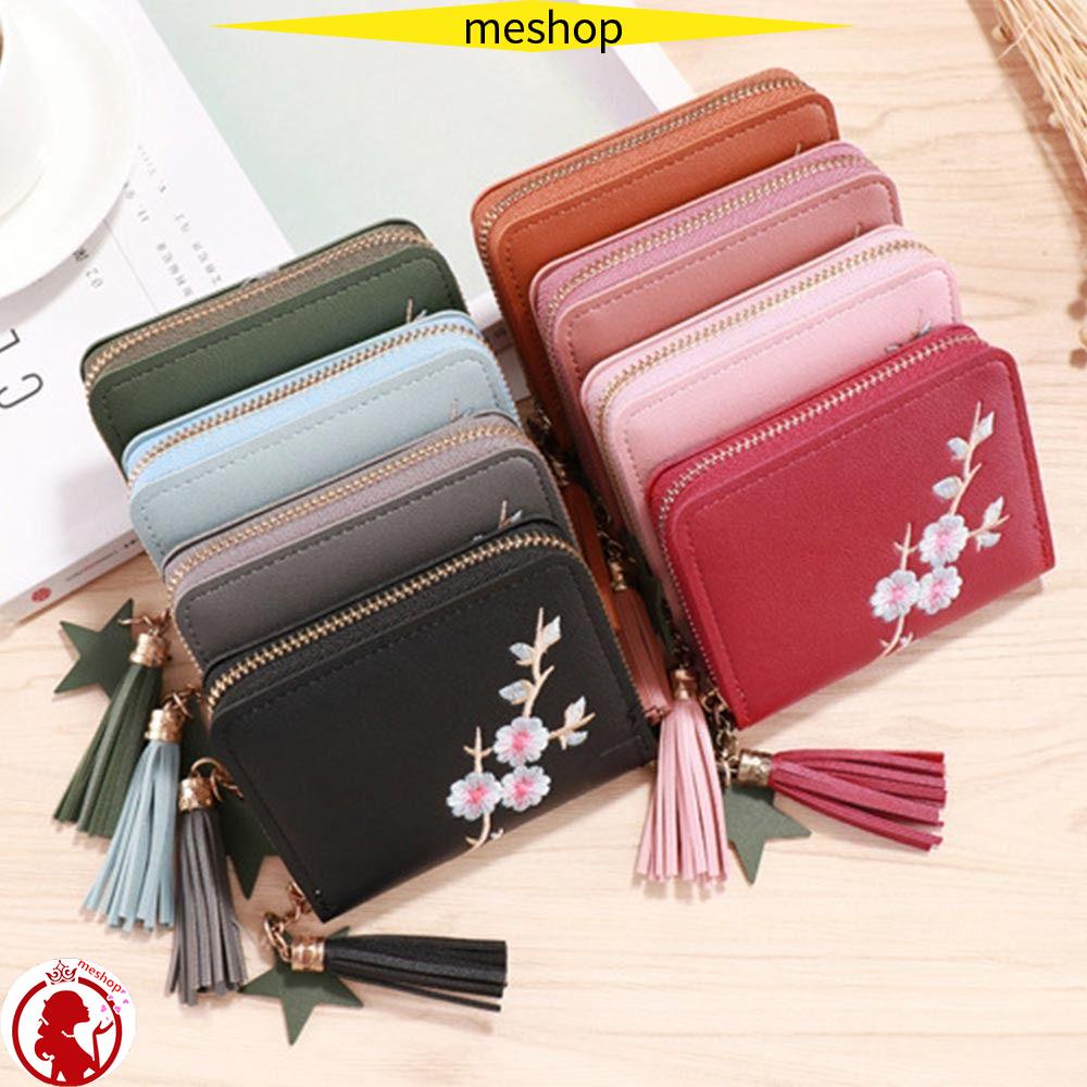 Ví Nhỏ Đựng Tiền Xu Có Khóa Kéo Thiết Kế Đáng Yêu Cho Nữ