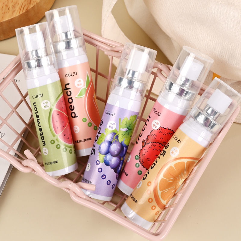 Chai Xịt 22ml Lâu Trôi Hương Thơm Tươi Mát Loại Bỏ Hơi Thở Xấu