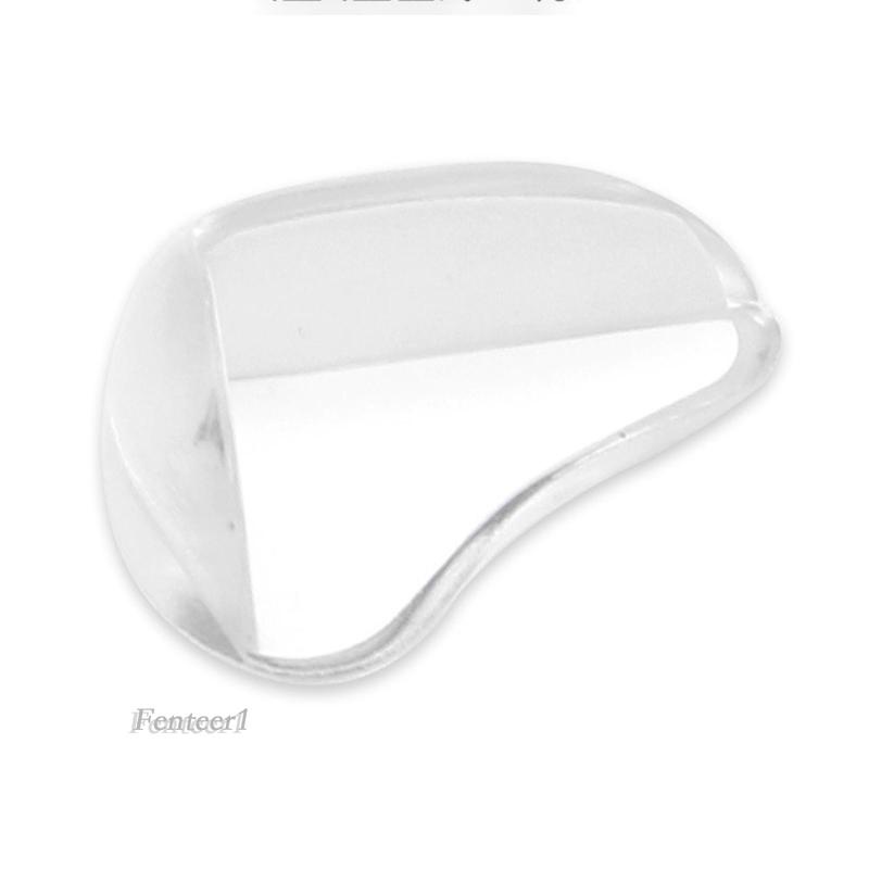 1 [Fenteer] Set 6 Miếng Bọc Cạnh Bàn / Góc Đồ Nội Thất Bảo Vệ An Toàn Cho Bé