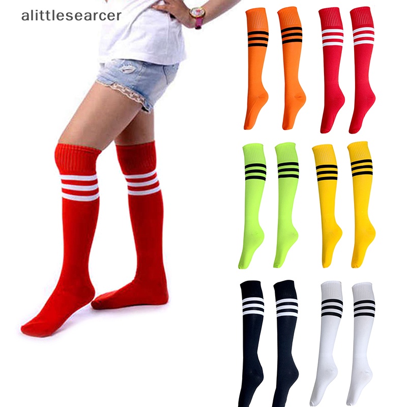 Vớ Ống Dài Đến Đầu Gối Vải Cotton Chất Lượng Cao Dành Cho Người Lớn Chơi Thể Thao Bóng Chày Bóng Đá Chạy Bộ n