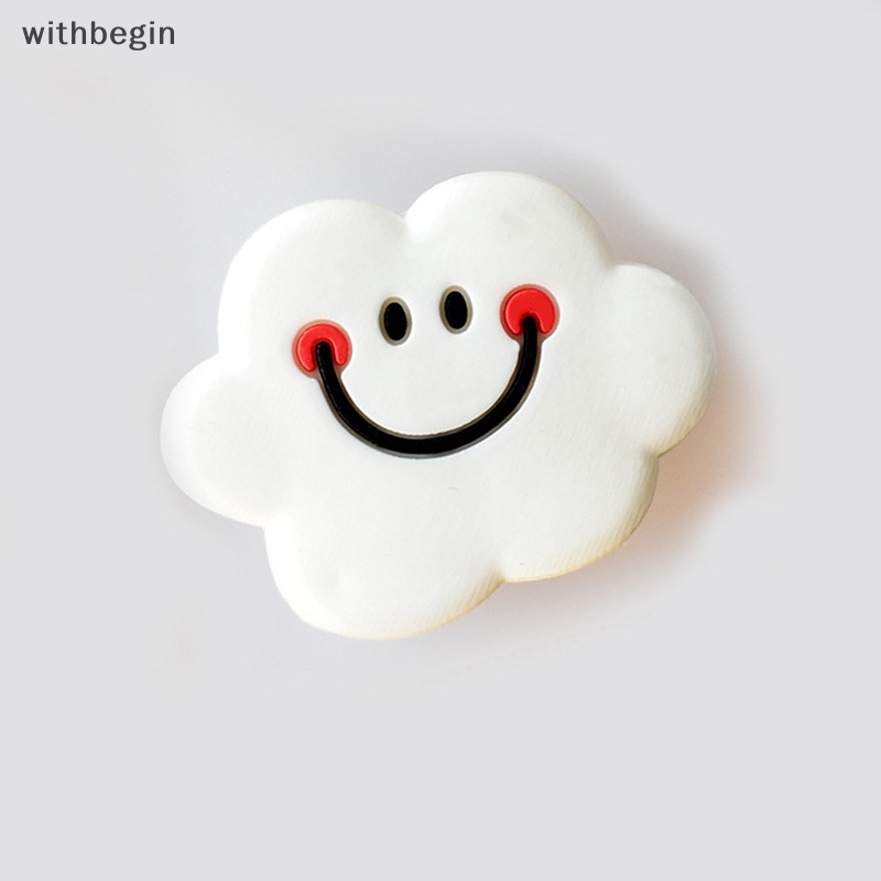 Bộ 12 Cái Chốt Cài Giày Bằng PVC Hình Đám Mây Hoạt Hình Diy