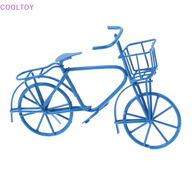 Cooltoy Mô Hình Xe Đạp Bằng Kim Loại Tỉ Lệ 1: 12 Trang Trí Nhà Búp Bê
