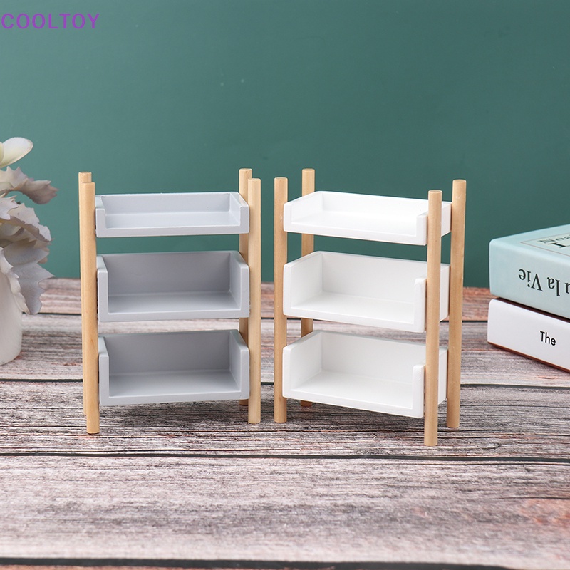 Kệ Sách Mini Tỉ Lệ 1: 12 Trang Trí Nhà Búp Bê