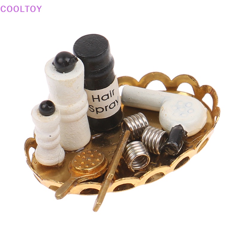 Cooltoy Bộ Đồ Chơi Phòng Tắm Tỉ Lệ 1: 12 Cho Nhà Búp Bê