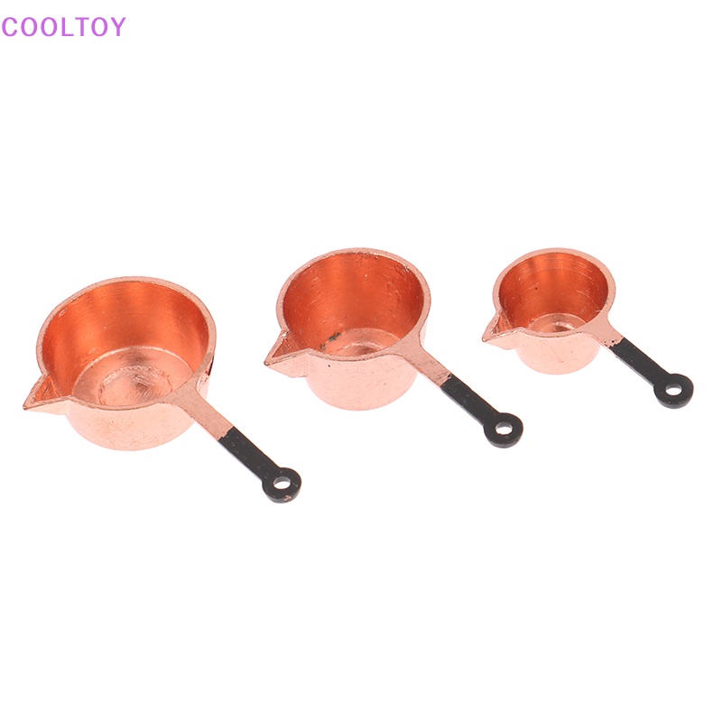 Mô Hình Nồi Chảo Kèm Muỗng Mini Tỉ Lệ 1: 12 Trang Trí Nhà Búp Bê