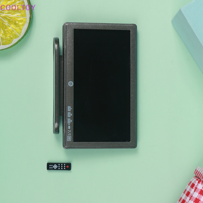 Tv Điều Khiển Từ Xa Tỷ Lệ 1: 12 Trang Trí Nhà Búp Bê