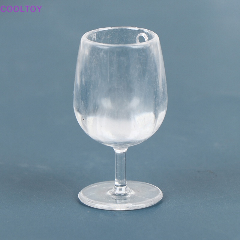 Set 10 Ly Rượu Mini Tỉ Lệ 1 / 6 1 / 12 Xinh Xắn Dùng Để Trang Trí Nhà Búp Bê