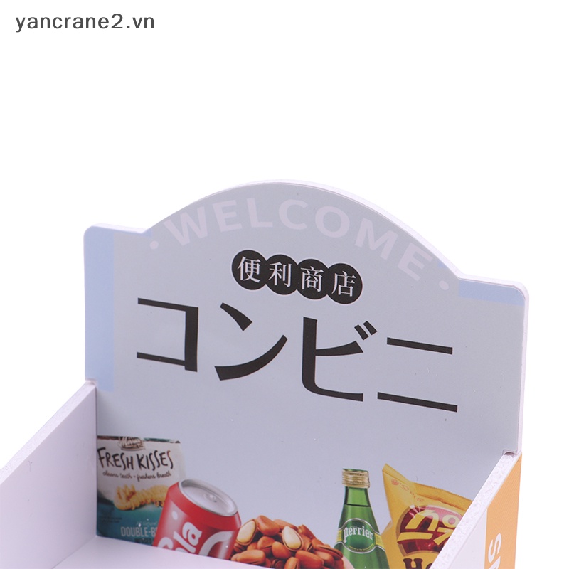 Mô Hình Tủ Trưng Bày Bánh Kem Tỉ Lệ 1: 12 Cho Nhà Búp Bê yancrane2.vn