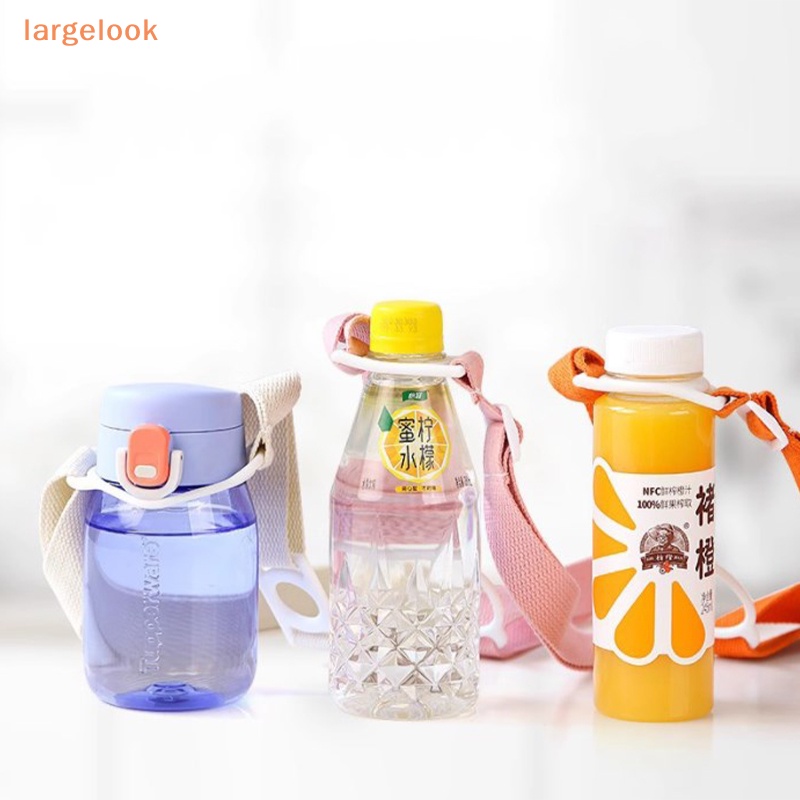 Dây Đeo Bình Nước Bằng Cotton Hai Lỗ Chống Rơi Tùy Chỉnh Tiện Dụng