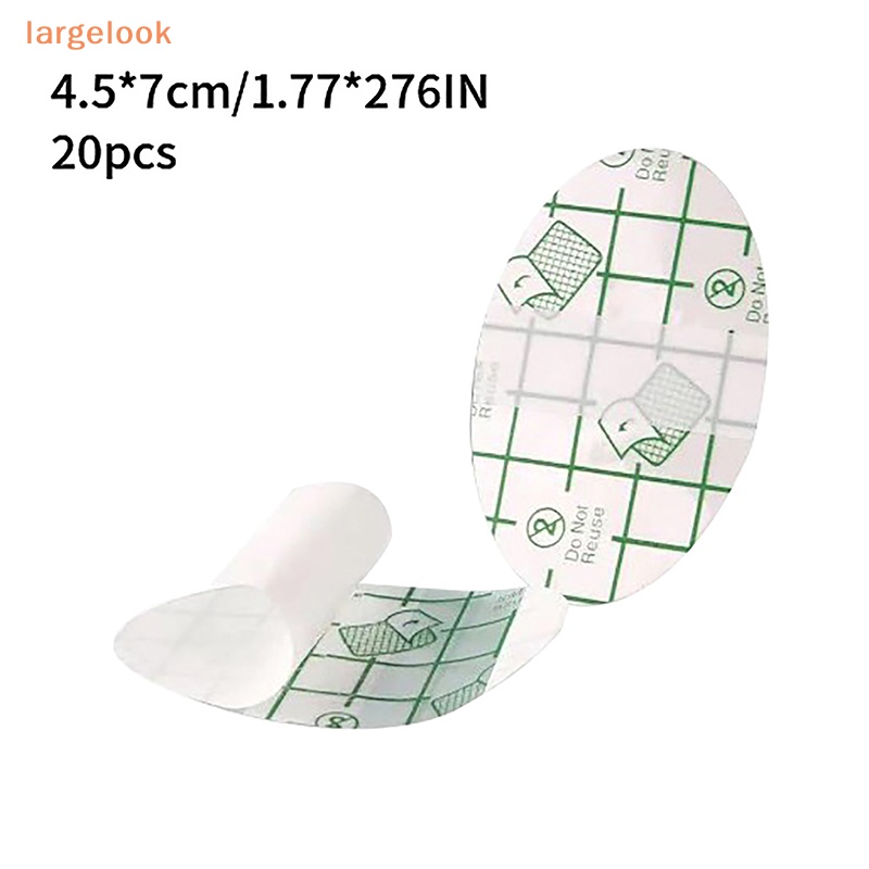 Bộ 20 Miếng Dán Tai 4.5X7cm Bảo Vệ Tai Khi Tắm / Bơi Lội