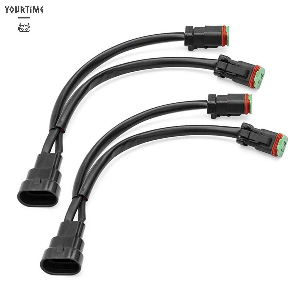 Đầu Nối Đèn Pha 9005 9006 H10 Sang Deutsch DT 12V Chất Lượng Cao