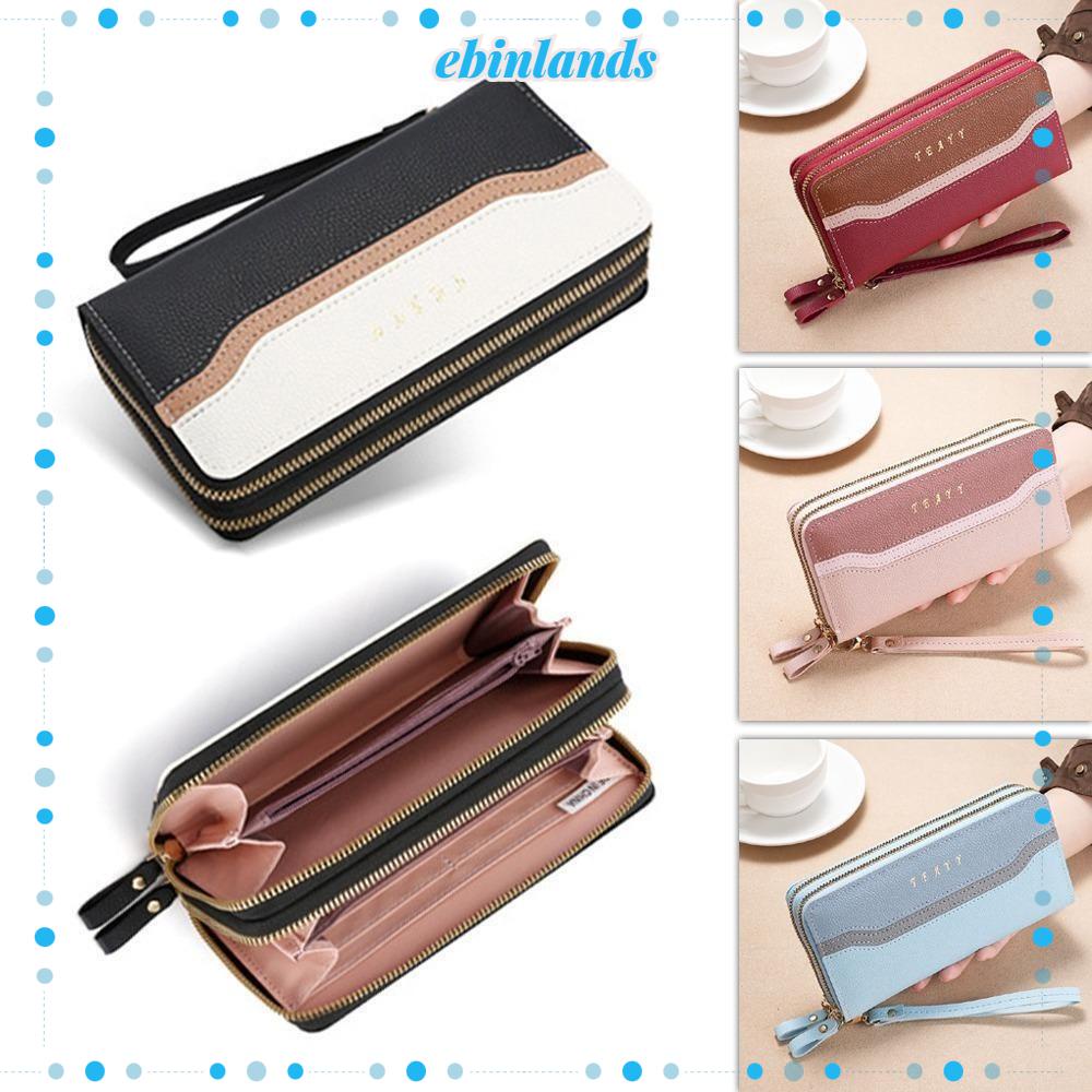 Ví Nữ Nhiều Ngăn Có Khóa Kéo Đa Năng Phong Cách Châu Âu