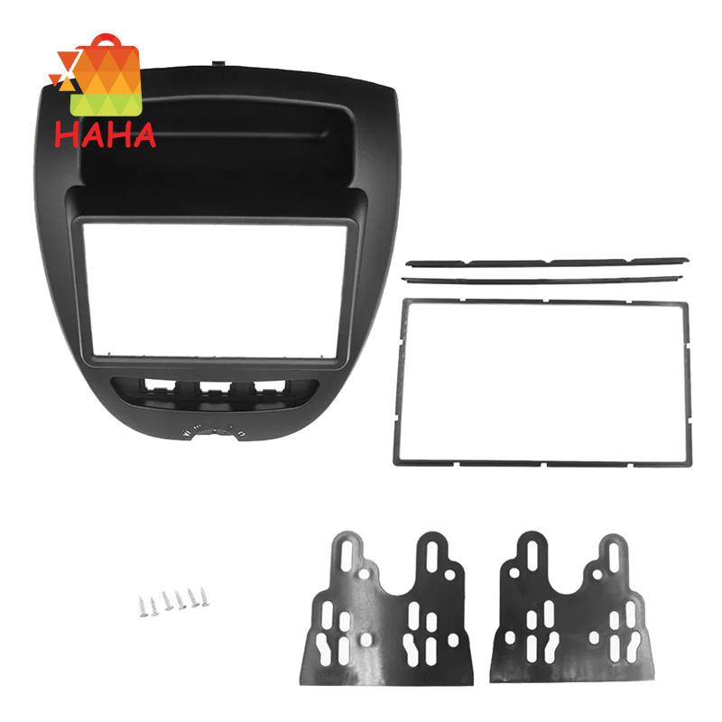 Khung Gắn Hệ Thống Âm Thanh DVD 2 Din 7 Inch Chuyên Dụng Cho Xe Hơi Toyota Aygo Citroen C1 Peugeot 107 2005-2014 Fascia