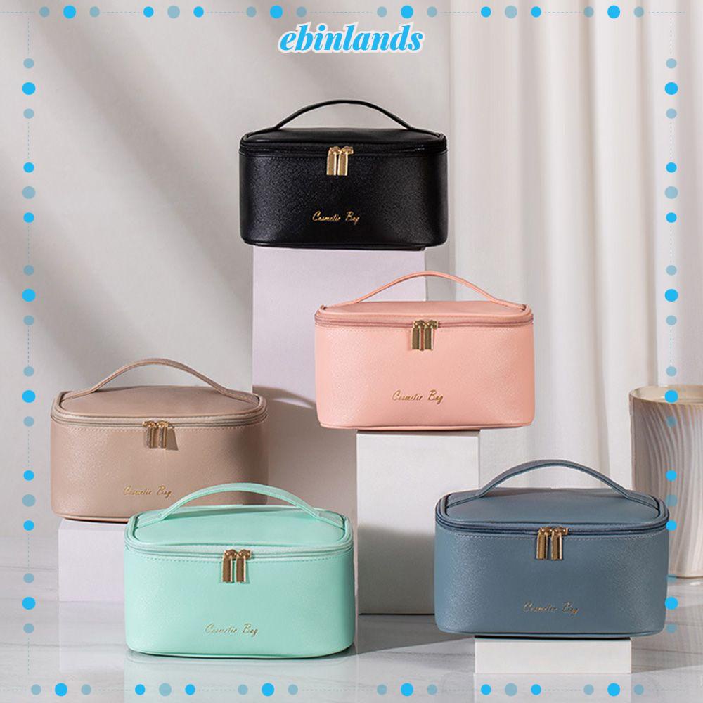 Túi Đựng Mỹ Phẩm Hai Ngăn Có Khóa Kéo Sức Chứa Lớn Tiện Lợi Dành Cho Đi Du Lịch