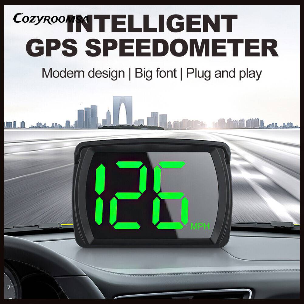 Đồng Hồ Đo Tốc Độ Thông Minh GPS MPH Cho Xe Hơi