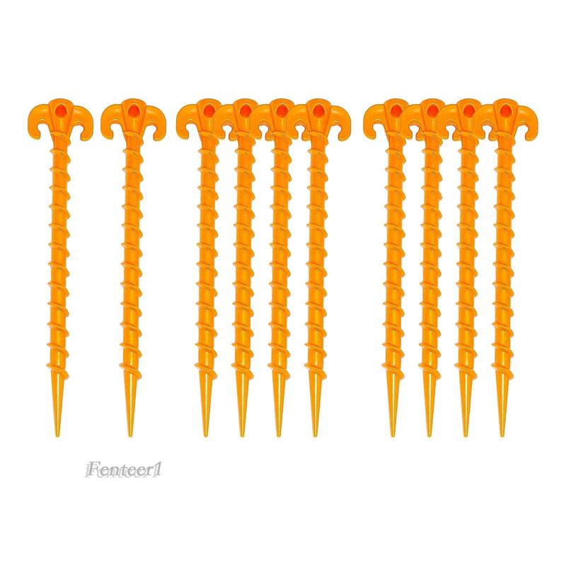 [Fenteer1] Set 10 Cọc Dựng Lều Cắm Trại Bãi Biển Siêu Nhẹ