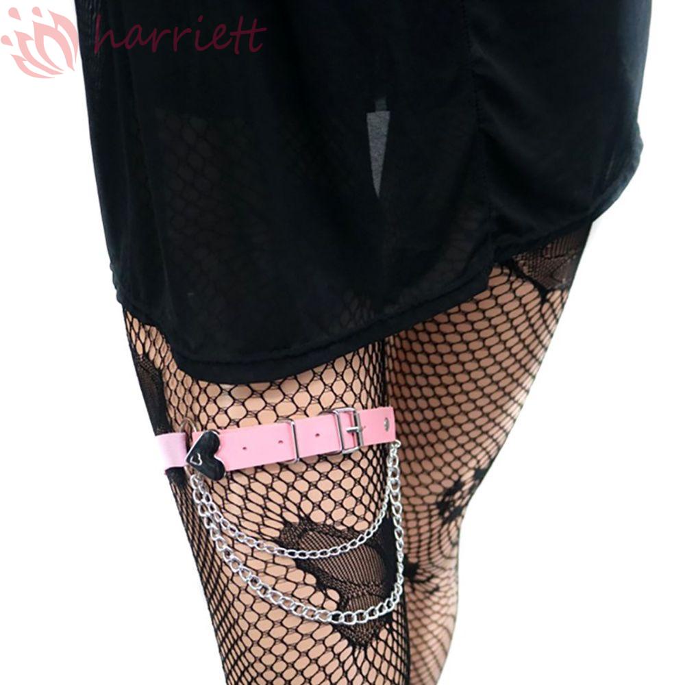 Đai Nịt Bít Tất Hình Trái Tim Phong Cách Harajuku Thời Trang