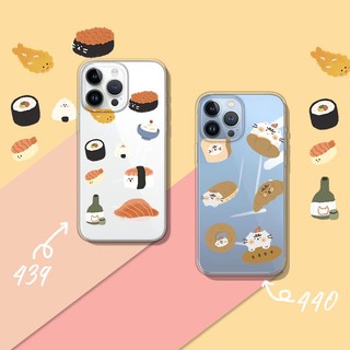 Ốp Điện Thoại Mềm Trong Suốt Hình Sushi Nhật Bản Cho iPhone 14 Plus 11 12 13 Pro Max 13 Mini X XR Xs Max