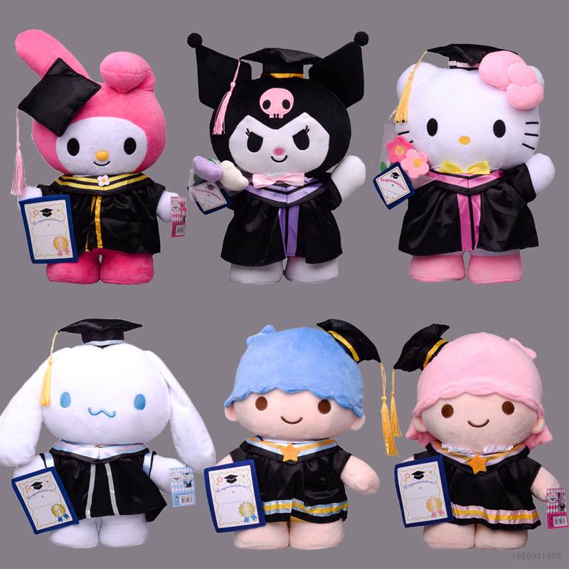 Búp Bê Nhồi Bông Hình Kuromi Meody Cinnamoroll SY2 Sanrio Cho Bé Gái YS2