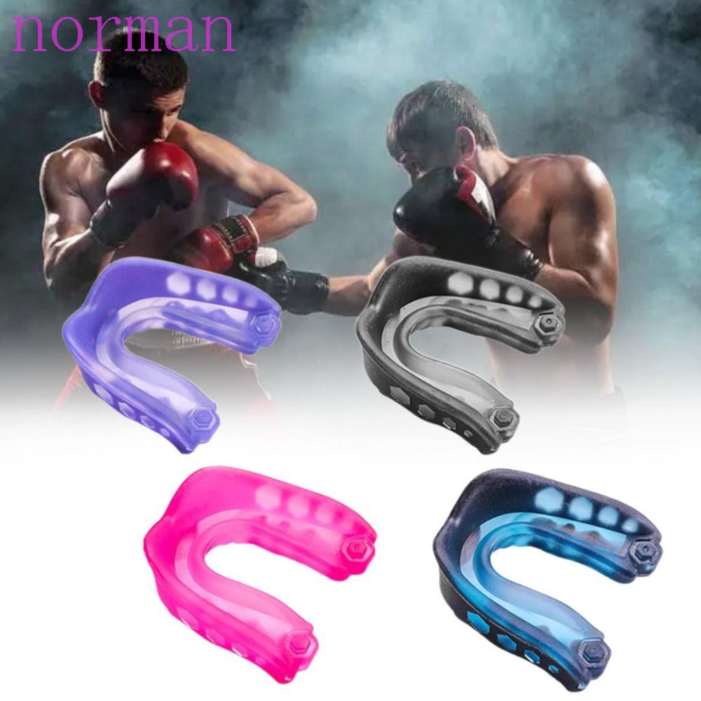 Norman Đai Bảo Vệ Răng Khi Chơi Thể Thao / Boxing / Bóng Bầu Dục Nhiều Màu Sắc Có Thể