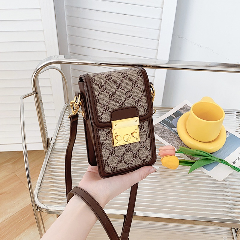 Túi Đeo Chéo Đựng Điện Thoại Phong Cách Retro Thời Trang Mới 2023