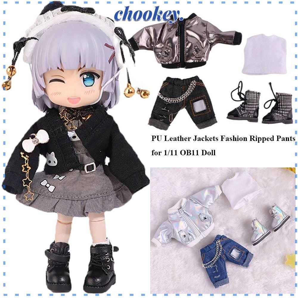CHOOKEY Bộ Quần Áo Thời Trang Cho Búp Bê Tỉ Lệ 1 / 12