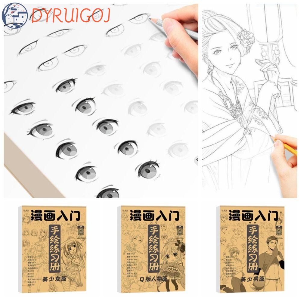 Sách Vẽ Phác Thảo Nhân Vật Hoạt Hình Anime Dành Cho Lớp Nghệ Thuật