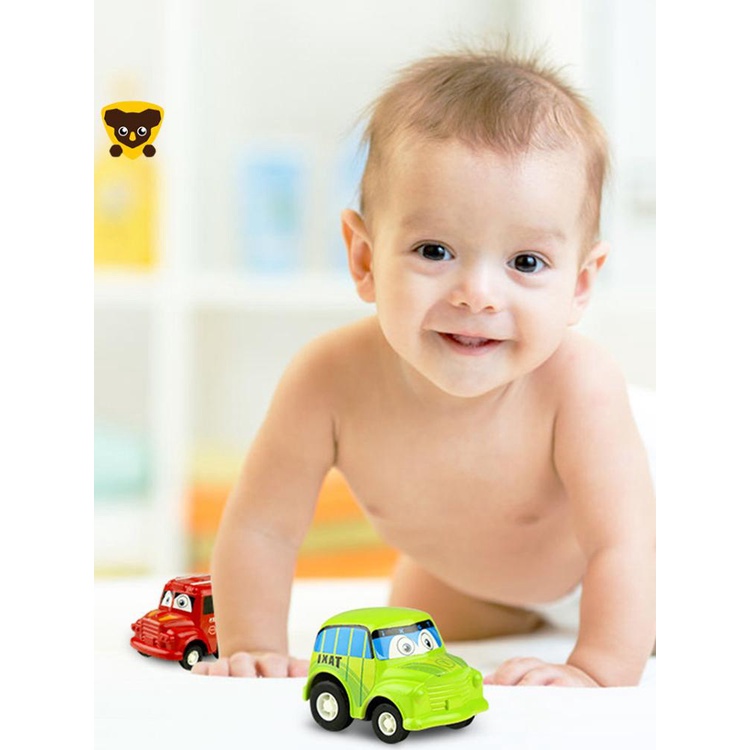 Bộ Đồ Chơi Xe Hơi Mini Bằng Nhựa 6 Cái Cho Trẻ Em SHOPCYC2828