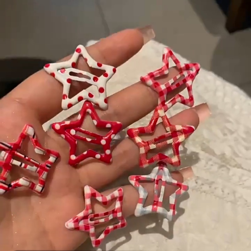 Kẹp Tóc Hình Ngôi Sao Năm Cánh Xinh Xắn Cho Nữ