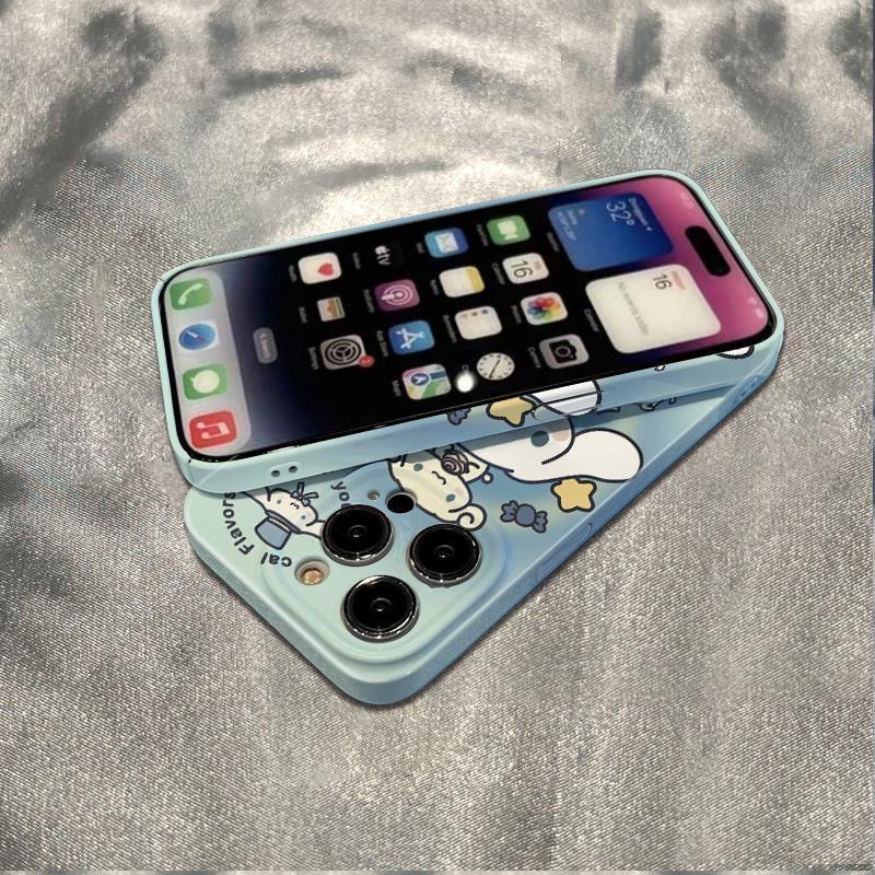 Ốp Điện Thoại Mềm Chống Sốc In Hình Chú Chó Cinnamon Cho Iphone 8 6Plus 6 14pro 11max 12 13 1