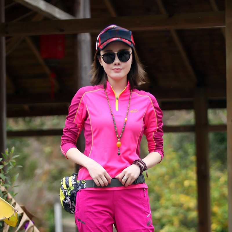 Áo Thun Thể Thao Dài Tay Mau Khô Thời Trang Cho Nam Nữ