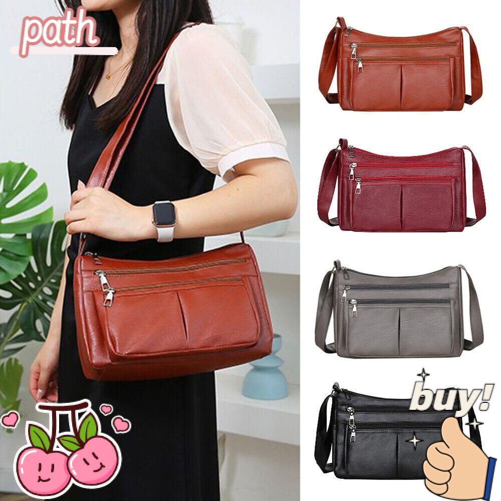 PATH Túi Đeo Vai Chất Liệu Da Giả Thời Trang Cho Nữ