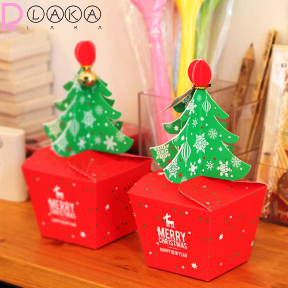 Set 5 / 10 Túi Giấy Đựng Quà Giáng Sinh Dễ Thương