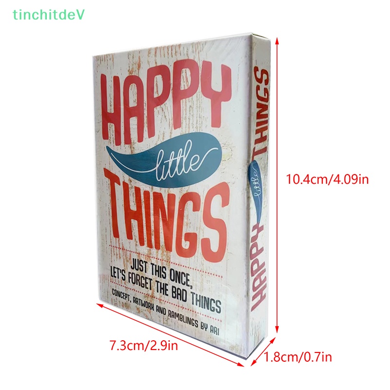 Bộ Bài Tarot Happy Little Things Oracle Chuyên Dụng Cho Người Mới Bắt Đầu