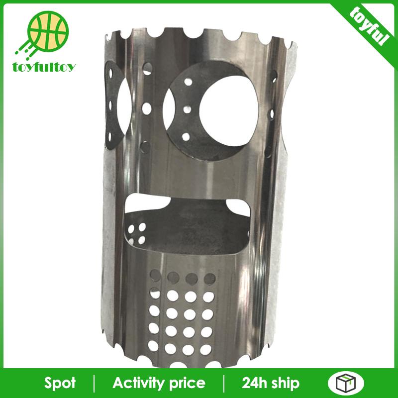 Giá Đỡ Chắn Gió Nấu Ăn Bằng Thép Không Gỉ Tiện Lợi Khi Đi Cắm Trại