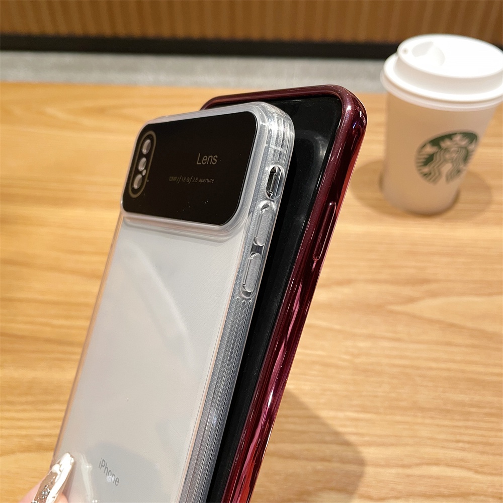 Ốp Lưng silicone DẻO Trong SuốT Cho iPhone X XR XS Max 8 7 Plus