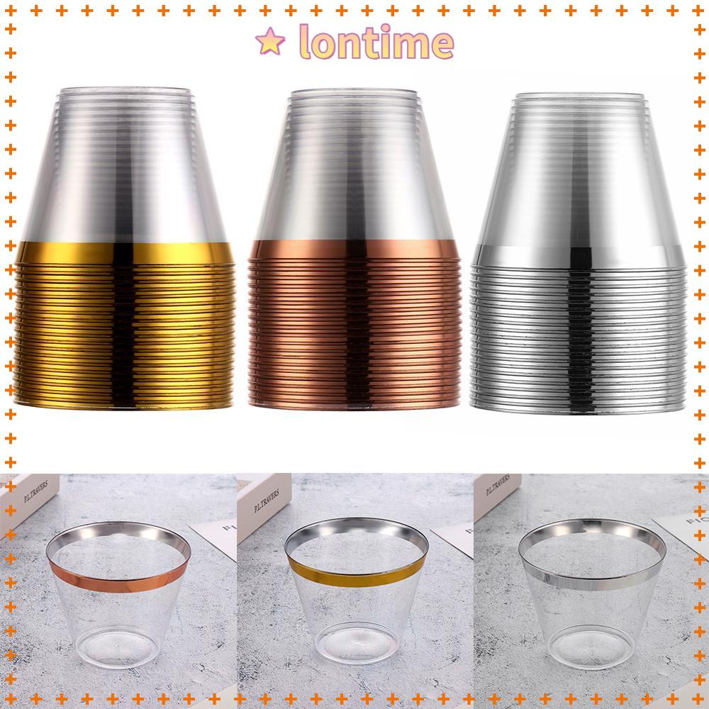 10 / 20 / 30 Cốc Nhựa Trong Suốt Dùng Trong Các Bữa Tiệc